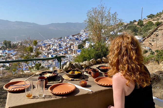 3-Hour Cooking Class overlooking the Blue City - Tea, Talk, and Moroccan Hospitality at the Farm