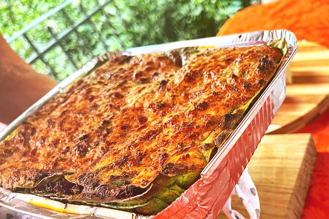 3 hour Lasagna Bolognese cooking class - Key points at a glance