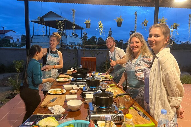 3-Hour Siem Reap Guided Cooking Class and Market with Pick up - Your three-course Khmer meal (and what each part teaches you)