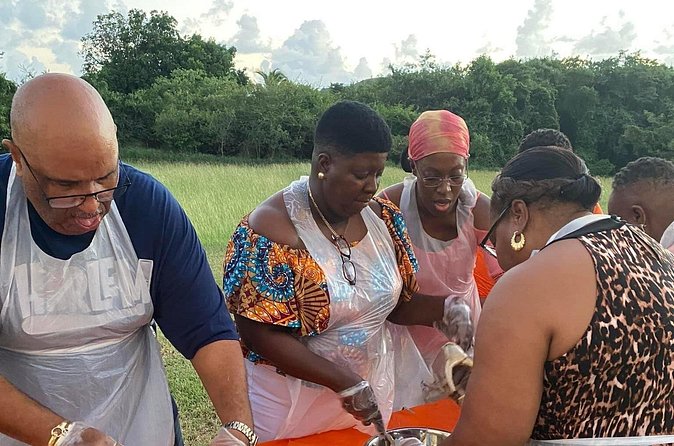 A Morning Cultural Experience Through Food Cooking Class St. Croix - Food Breakdown: Crab & Rice, Crab Dinner, and Gooseberry Dessert