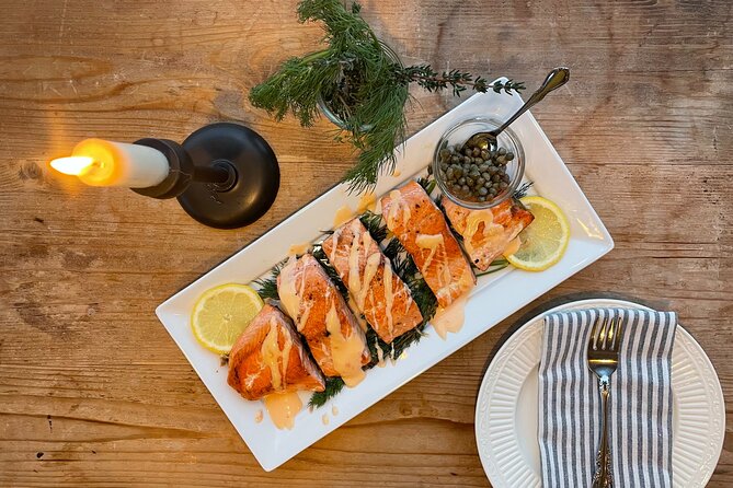 Alaskan Salmon Cooking Class & Dining Experience - The Menu You’ll Cook: Smoked Salmon Dip, Salmon Cakes, Pan-Seared Salmon