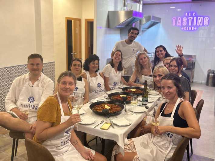 Alicante Paella Cooking Class, Tapas, Drinks and Market - Chef-Led Cooking in a Purpose-Built Kitchen: The Part You’ll Remember