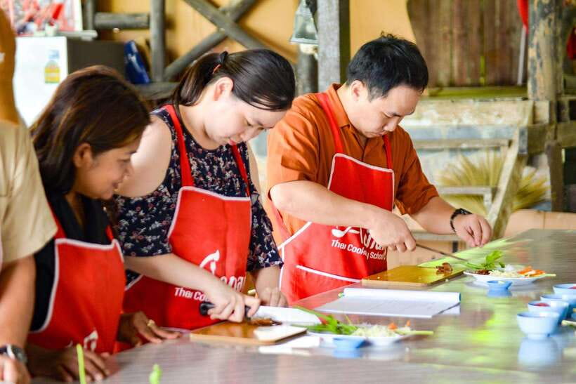 Ao Nang: Half-Day Thai Cooking Class Krabi Province - The cooking flow: chop, stir, taste, repeat