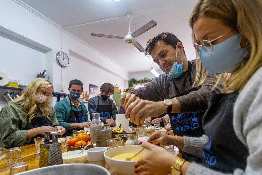 Athens: Food Market Visit and Cooking Class with Wine - Dietary needs and comfort in real life