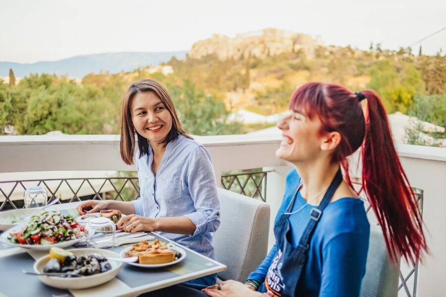 Athens: Greek Cuisine Cooking Class and 3-Course Dinner - Wine, Views, and the Moment You Stop Working