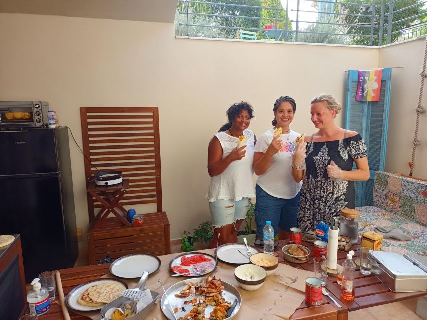 Athens: Greek Souvlaki Pita Gyros Cooking Class with a Local - Drinks, Zero Waste Habits, and Greek Food Stories at the Table