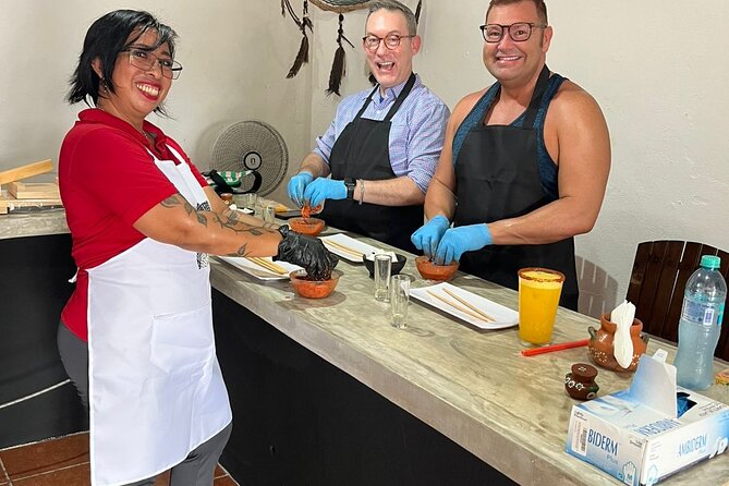 Authentic Beachfront Mexican Cooking Class Cafe Jaguar Costa Maya - Small group energy (and real instructors you can ask questions)