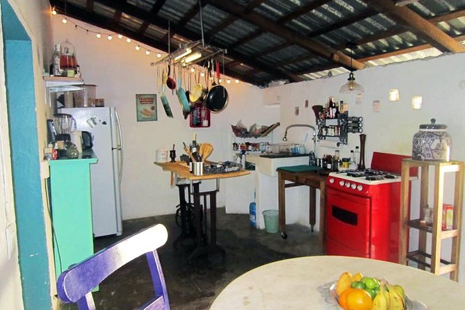 Authentic Cooking Class in Puerto Vallarta with Local Chef, Manu - Meal time with local beer and a shared table