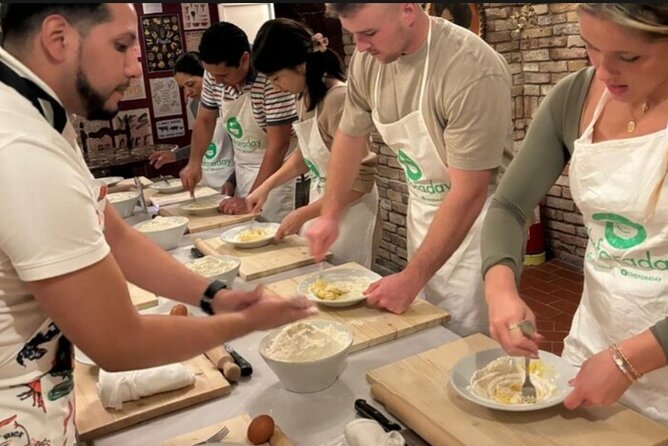 Authentic Pasta and Tiramisù cooking class at spanish steps - Wine, Soft Drinks, and the Limoncello Taste