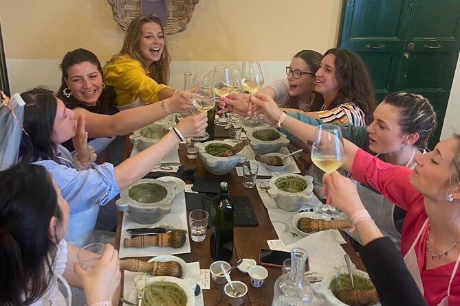 Authentic Pesto cooking class in Manarola at Cinque Terre - The main technique: marble mortar pesto you can feel