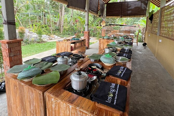 Balinese Cooking Class with Traditional Market Tour - Organic garden herbs, plus coffee and cake to set the tone