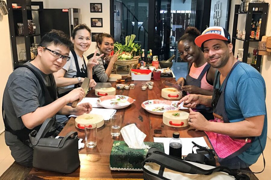 Bangkok: Thai Cooking Class and Onnuch Market Tour - Four Dishes in Four Hours: What You’ll Actually Cook