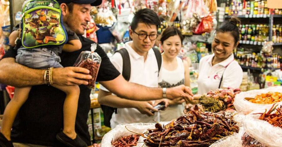 Bangkok: Thai Cooking Class and Onnuch Market Tour - Eating Together: Turning Work into a Real Meal
