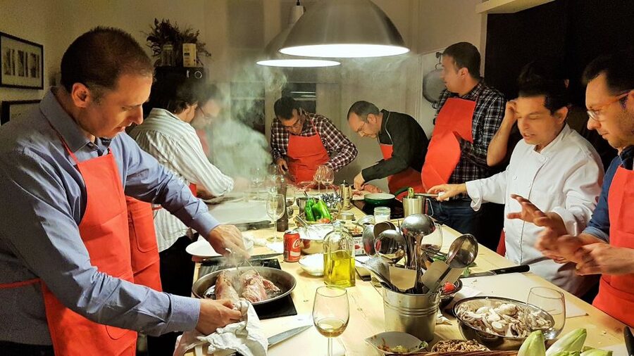 Barcelona: Paella Cooking Workshop and Market Tour - La Boquería Market with a chef: zero-kilometer shopping and seller stories