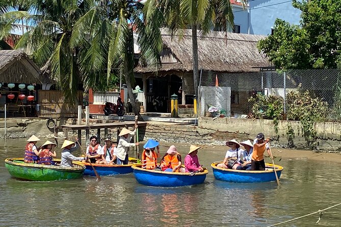 Bay Mau Cooking Class with Market Tour and Basket Boat Ride - Drinks, water, and the tasting moment