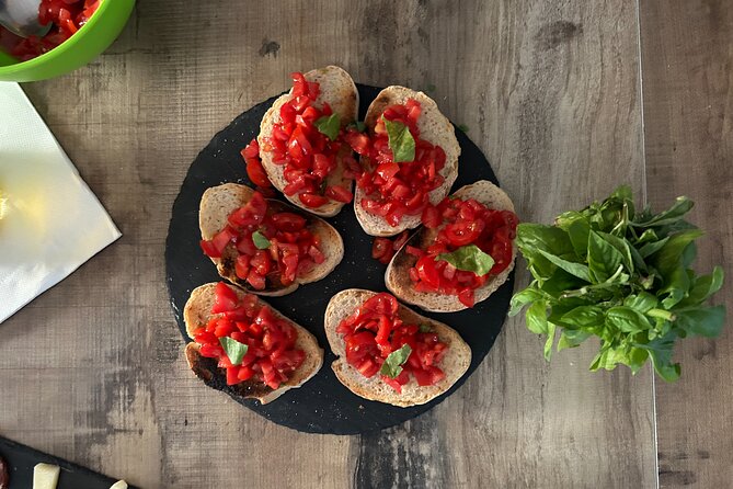 Bruschetta, Fettuccine, Gnocchi, Tiramisu Cooking Class - A Rome Cooking Class That Feels Like a Dinner Party