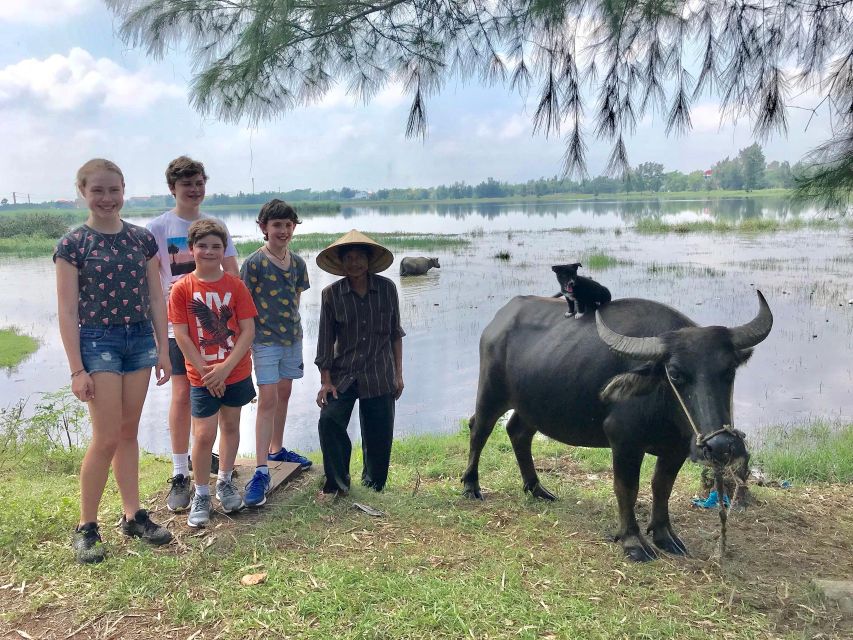 Buffalo Riding, Basket Boat and Cooking Class: Hoian/Da Nang - Cam Thanh Coconut Village: the basket boat moment