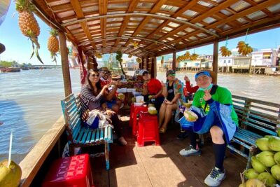 Cai Be Mekong Delta Tour: Cooking Class, Cycling & Craft Villages - Floating-market remnants on the Tien River: seeing the delta’s river rhythm