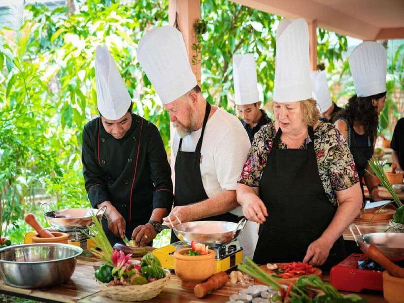 Cambodian Cooking Class - The Market Stop: Bargaining for Flavor Starts Here