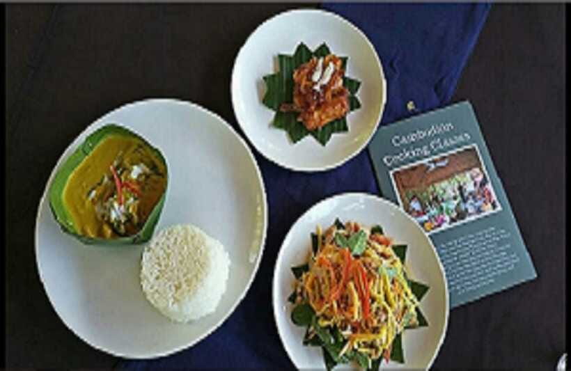 Cambodian Cooking Class from Siem Reap - The outdoor pavilion by the pond: your hands-on cooking station