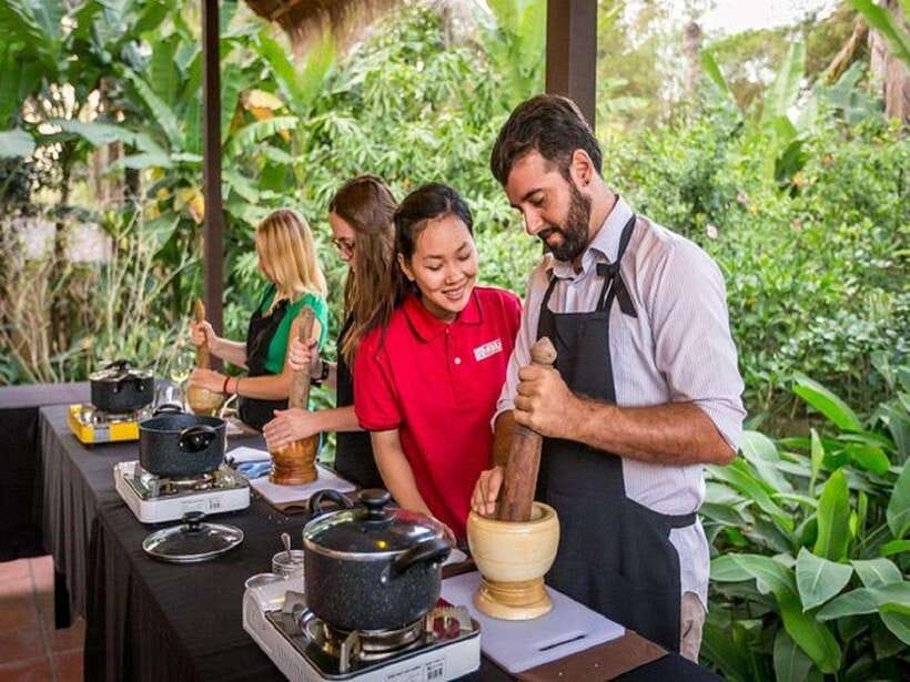 Cambodian Cooking Class - Pickup in a Traditional Tuk-Tuk: Easy Start, Tight Timing