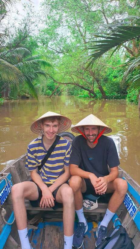 Can Tho: Authentic Mekong Delta – Real Local Life Tour. - The wooden boat ride: Mekong River views and quieter canals