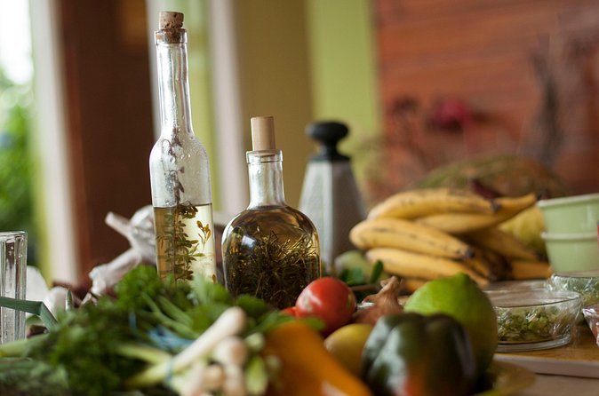 Caribbean Cooking Class with Daria - The open-air kitchen experience: hands-on cooking in the rain