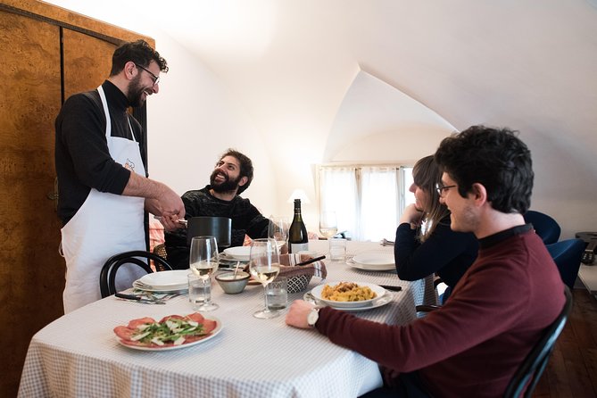 Cesarine: Home Cooking Class & Meal with a Local in Sorrento - The meal with wine and that Sorrento-bay moment