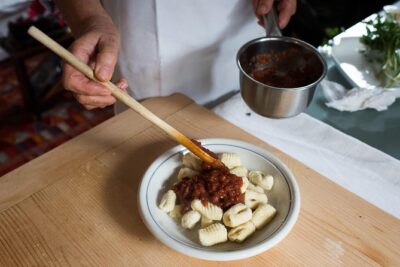 Cesarine: Market Tour & Cooking Class at Local's Home in Lucca - The Three-Dish Luccan Meal: Starter, Fresh Pasta, and Dessert