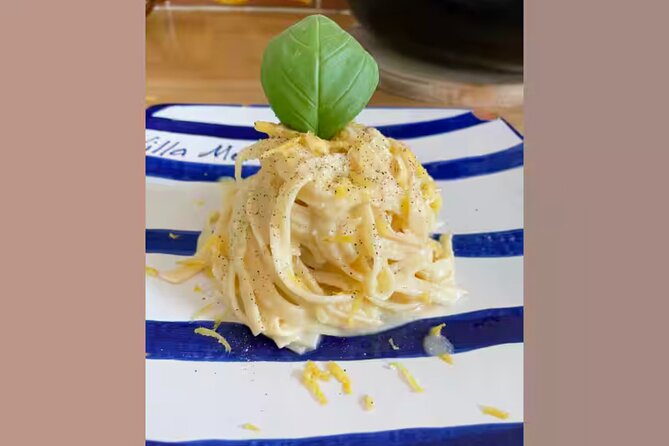 Cesarine: Positano Cooking Class - 3 Authentic Recipes - The meal part: eating your work with local wine