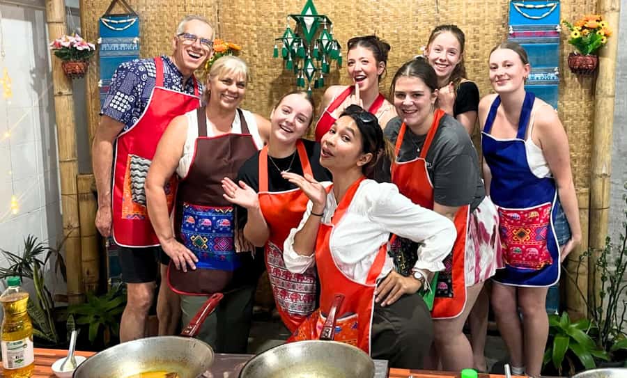 Chiang Mai: Ethical Elephant Sanctuary & Thai Cooking Class - Waterfall time and herbal tea: the reset you didn’t know you needed