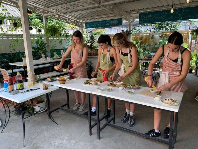 Chiang Mai: Half Day Cooking Class at Organic Farm - Cooking Lab Setup: Your Own Station and English Guidance