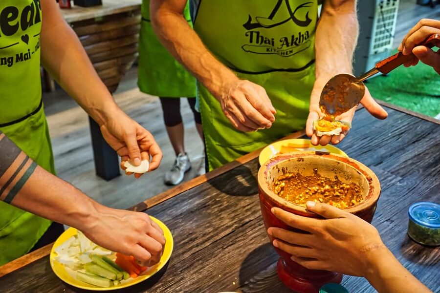 Chiang Mai: Traditional Thai-Akha Cooking Class& Market Tour - Take-home materials: recipes, cookbooks, and spices