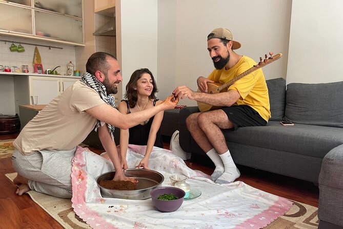 Çiğ Köfte Cooking Class/Night with Traditional Music At Home - Traditional Music While You Cook (The Fun Part)