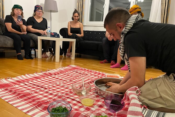 Çiğ Köfte Cooking Class/Night with Traditional Music At Home - A Home-Kitchen Night in Kadıköy (Not a Classroom)