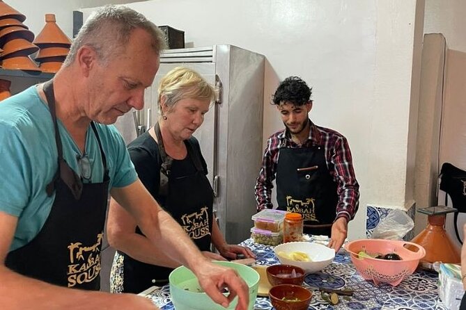 Cooking Class and 2 hours Camel Ride - Bensergao Market + Kasbah Souss: where your tagine starts