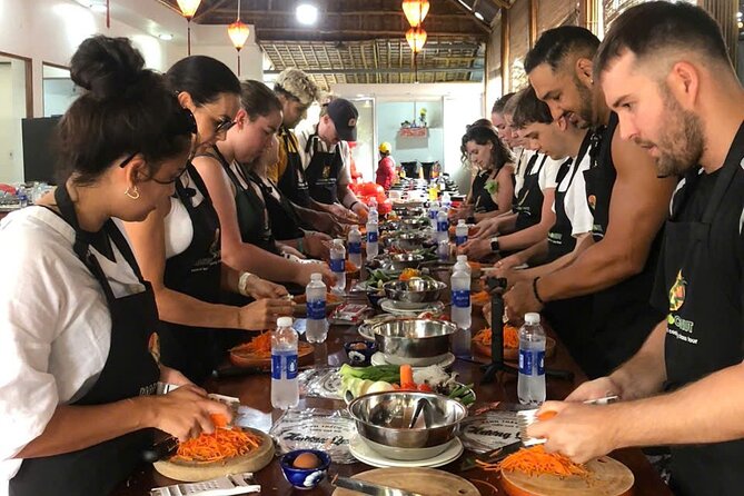 Cooking Class and Coconut Basket Boat Ride by Hangcoconut - Timing and logistics: pickup, mobile ticket, and where the day starts