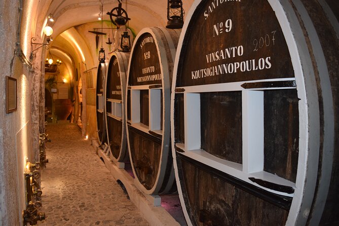 Cooking Class and Wine Tasting in Santorini - What the setting is like at Pagonis Estate