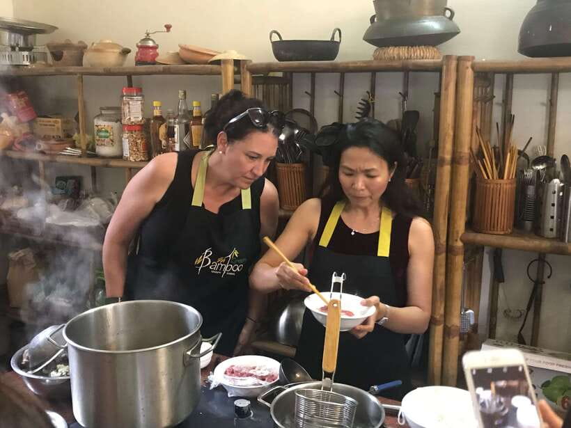 Cooking Class at Green Bamboo - Green Bamboo Cooking School in Hoi An: a home-kitchen class with real pace
