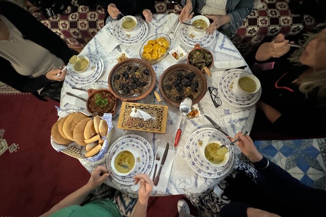 Cooking Class by Nzaha in Morocco - What you eat afterward: tea, pastries, and your finished meal