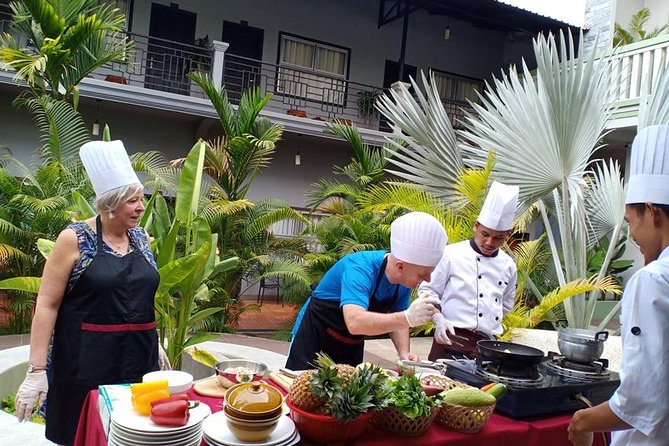 Cooking Class By Reveal Angkor Hotel Siem Reap - Stop 1: Psar Chaa shopping at the Old Market (your ingredient map)