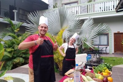 Cooking Class By Reveal Angkor Hotel Siem Reap - Where the class starts: Reveal Courtyard near the Old Market