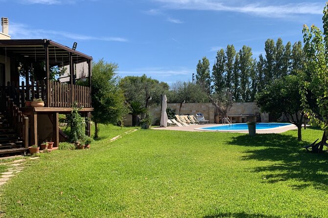 Cooking class, dinner and wine tasting near Lecce - The 3.5-hour flow: from aperitif to a long family table