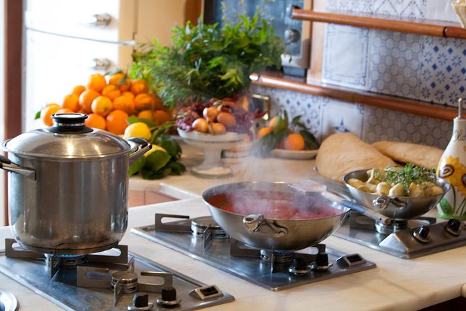 Cooking Class & Guided Farm Tour On The Hills Of Sorrento - Villa tour: olive trees, kitchen garden, and the farm producer mindset