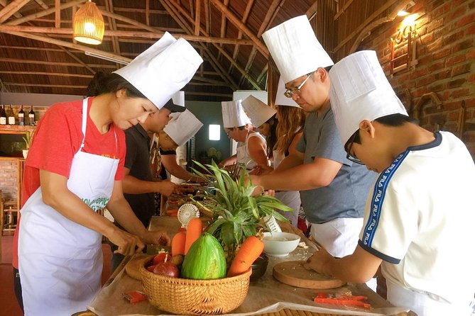 Cooking Class Hoi An:Local Market, Basket Boat, Fishing & Cooking - The Cooking Class: 4 Dishes, Real Methods, and Enough Food to Enjoy