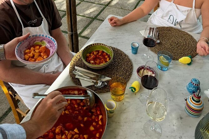 Cooking Class in a Typical Sorrento Garden - Picking seasonal vegetables in a typical Sorrento garden