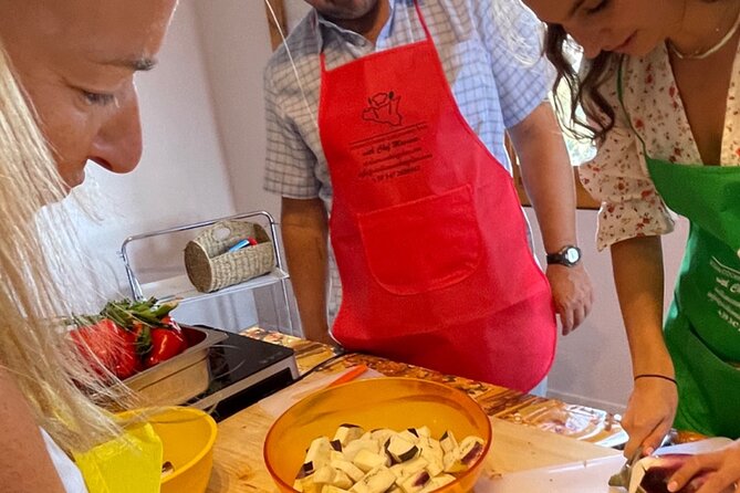 COOKING CLASS in Taormina at Chef Massimo HOUSE!! - Chef Massimo’s Kitchen and Terrace Setting