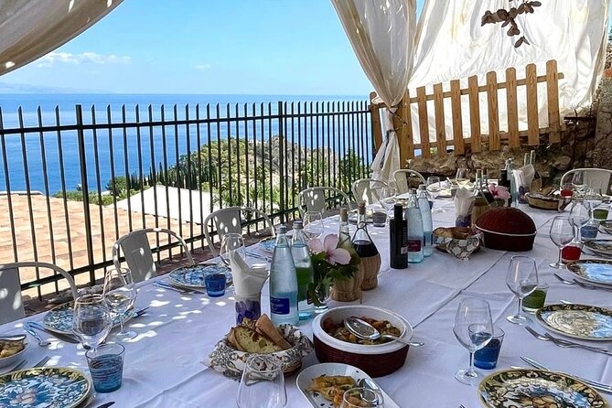 COOKING CLASS in Taormina at Chef Massimo HOUSE!! - Lunch + Lots of Wine: Turning Cooking Into a Full Meal
