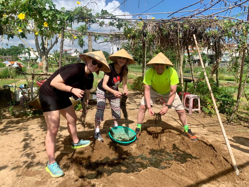 Cooking Class in Tra Que Organic Vegetable Village - The foot massage break after the hard work