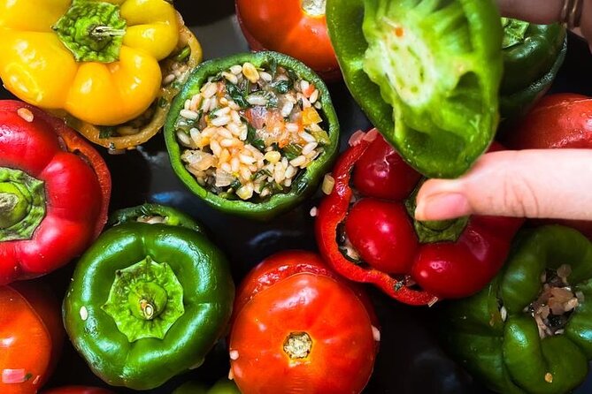 Cooking class, traditional Greek cuisine, on a Greek island - Eating Together in the Courtyard: Why the Meal Is Part of the Value